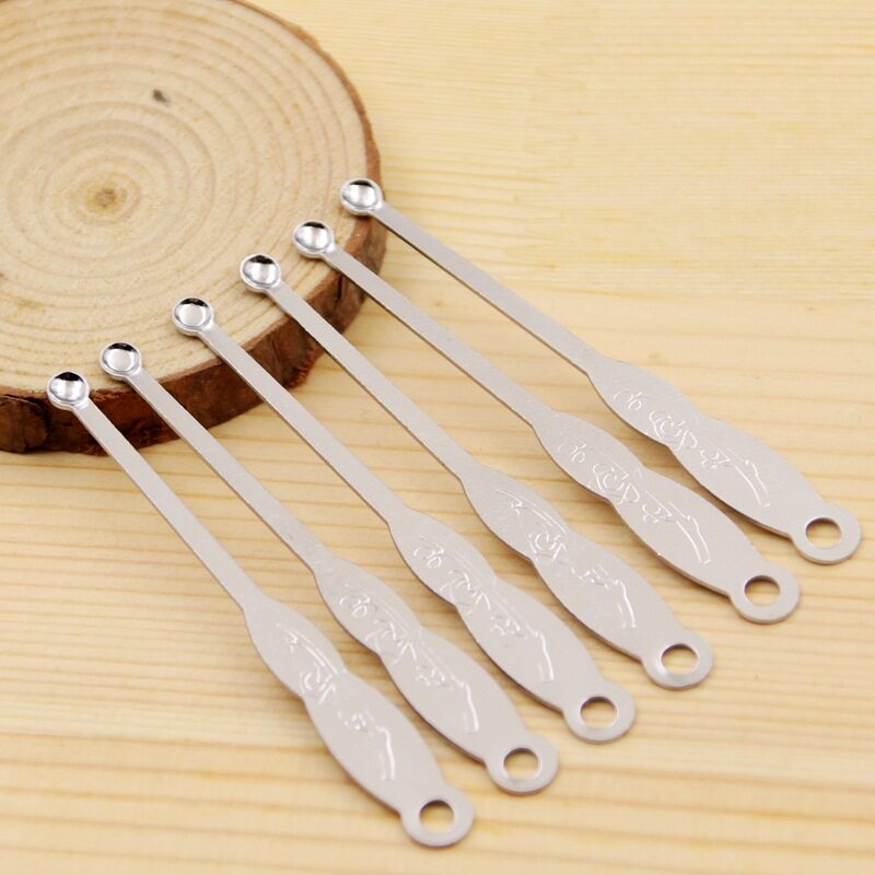 九十年代薄口不锈钢老式圆头挖耳勺耳扒扣耳朵勺掏耳勺挖耳朵工具