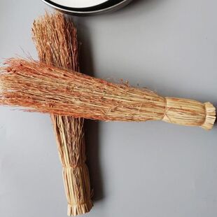 红高粱苗锅刷家用老式锅刷饭店厨房餐具灶台清洁刷子不沾油手工