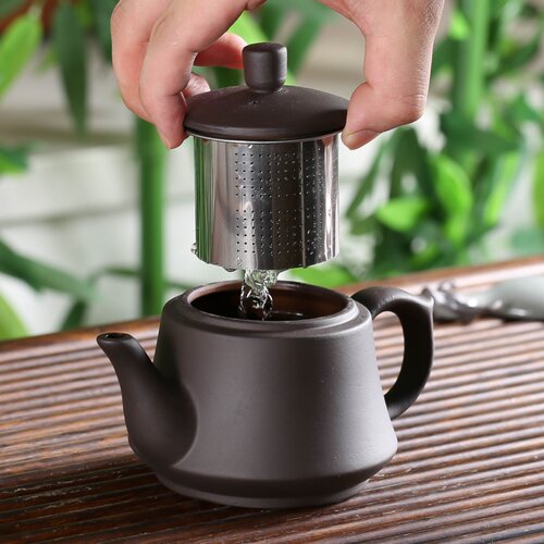 宜兴紫砂壶茶壶过滤泡茶家用壶小容量手工壶陶瓷茶杯茶具老式单壶