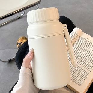 316不锈钢网红爆款可爱韩式便携茶水分离大容量保温壶女可爱简约