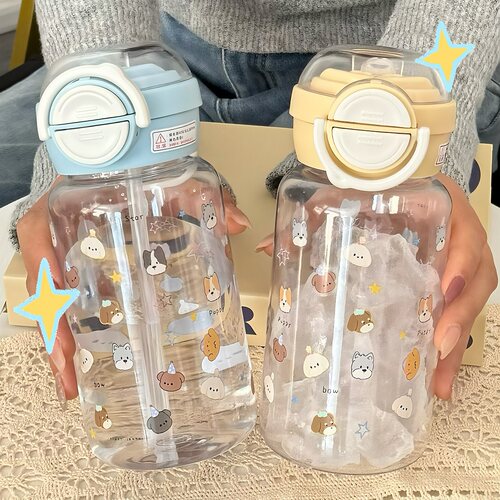 夏季新款双饮杯高颜值学生水杯