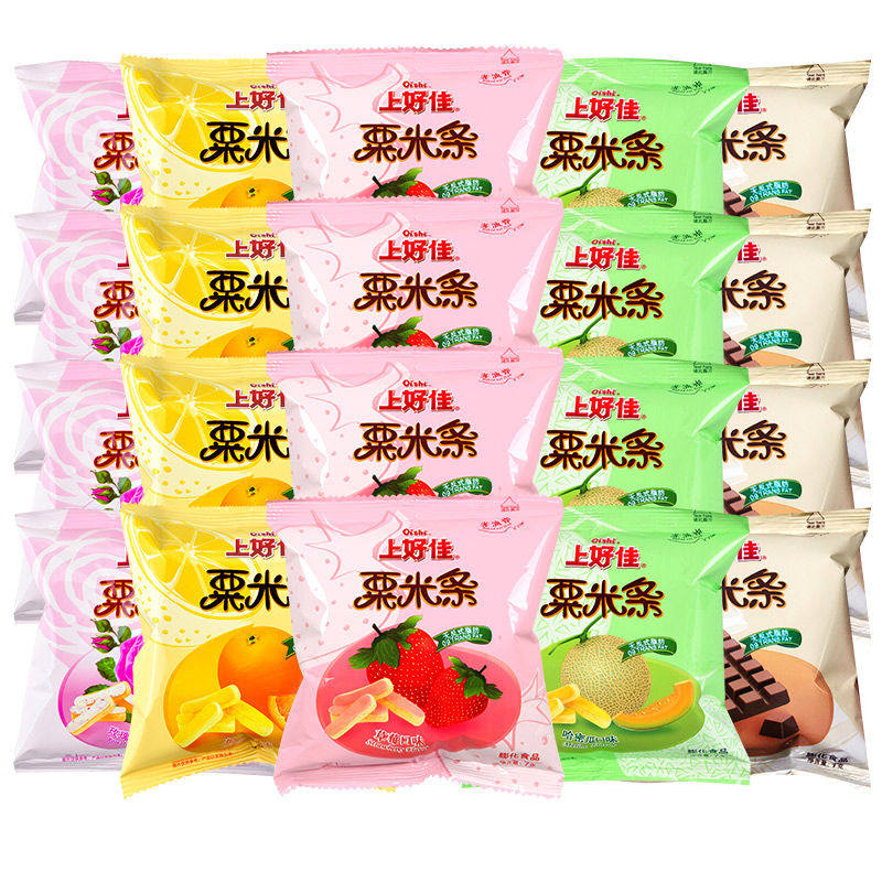 上好佳粟米条草莓朱古力哈密瓜味