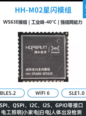 润和星闪HH-M02模组海思WS63E