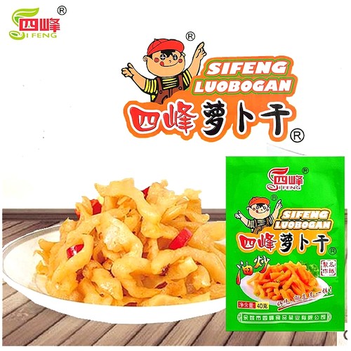 四峰萝卜干即食下饭菜萝卜干