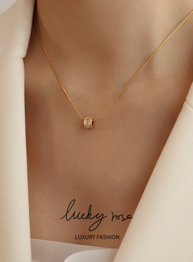 luckyrose小众轻奢百搭吊坠饰品