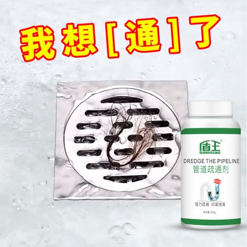 盾王管道疏通强力卫生间马桶地漏