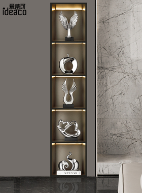 酒柜装饰轻奢现代简约家居客厅电视柜入口陶瓷礼品工艺品