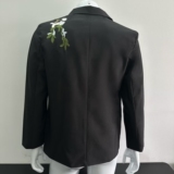 春季立体刺绣轻奢西服外套高级感痞帅歌手演出西装时尚NB317P65，男装西服套装，电商D256-2(原A064-2)