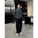 韩系轻奢风针织衫文艺范修身包芯纱毛衣保暖打底羊毛衫NB383P65，男装T恤，电商D256-2(原A064-2)