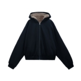 美式复古双面穿连眉仿貂毛情侣座山雕棉服夹克棉服NB249P100，男装夹克，电商D256-2(原A064-2)