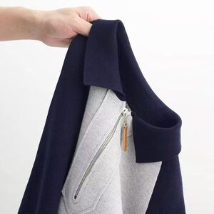 开衫毛衣美式复古休闲慵懒风V领针织衫男纯色外套NB261 P55图片