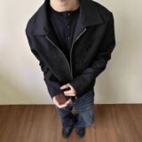 美式潮男秋季高密刺绣雕花西部poshfit感短款夹克外套男WD04P65，男装夹克，电商D256-2(原A064-2)