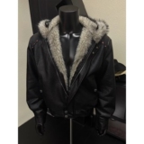 美式座山雕毛领加绒加厚棉服夹克冬季cleanfit工装外套NB329P160，男装夹克，电商D256-2(原A064-2)