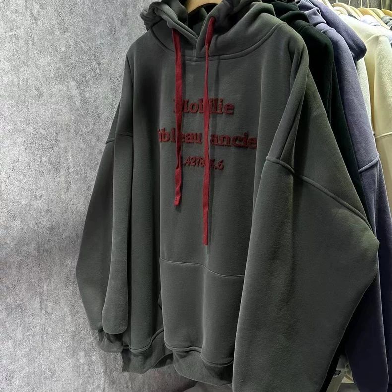 oversize加厚300斤卫衣男