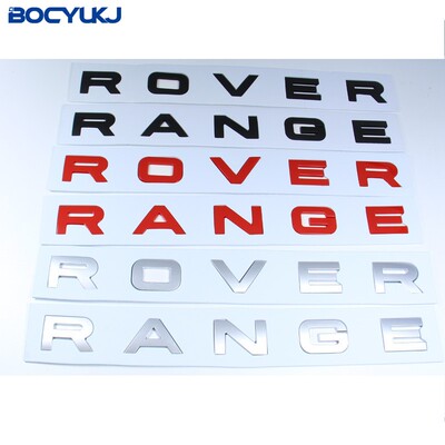 适用路虎英文车标RANGEO
