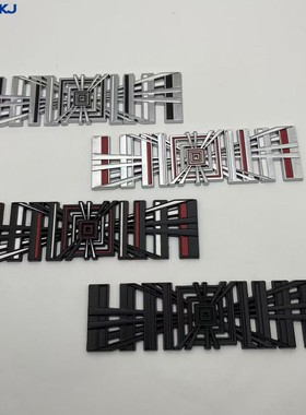 model 适用特斯拉model3黑化标ModelY前标尾标黑色金属标志改色标