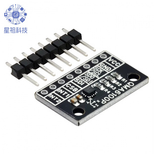 QMA6100P 三轴 重力加速度 模块测试板 IIC SPI 硬件计步