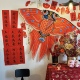 金鱼风筝挂饰摆件新年装 饰马年拍照道具过年春节中式 氛围场景布置