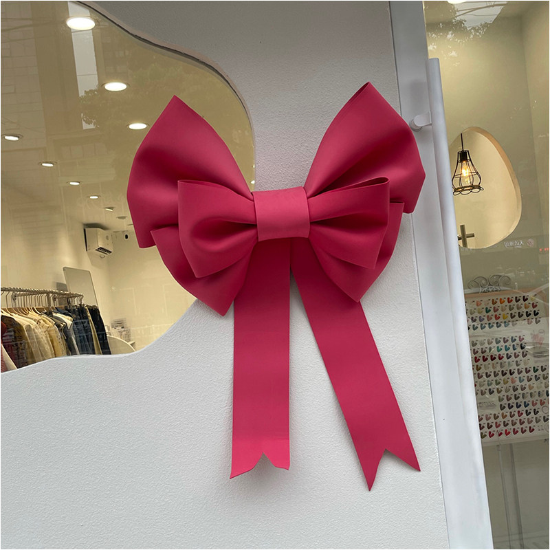 红色大蝴蝶结装饰挂饰
