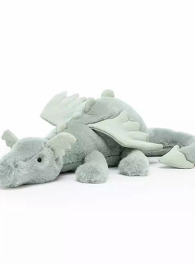英国Jellycat绿龙毛绒玩具可爱公仔安抚宝宝儿童礼物开学生日礼物