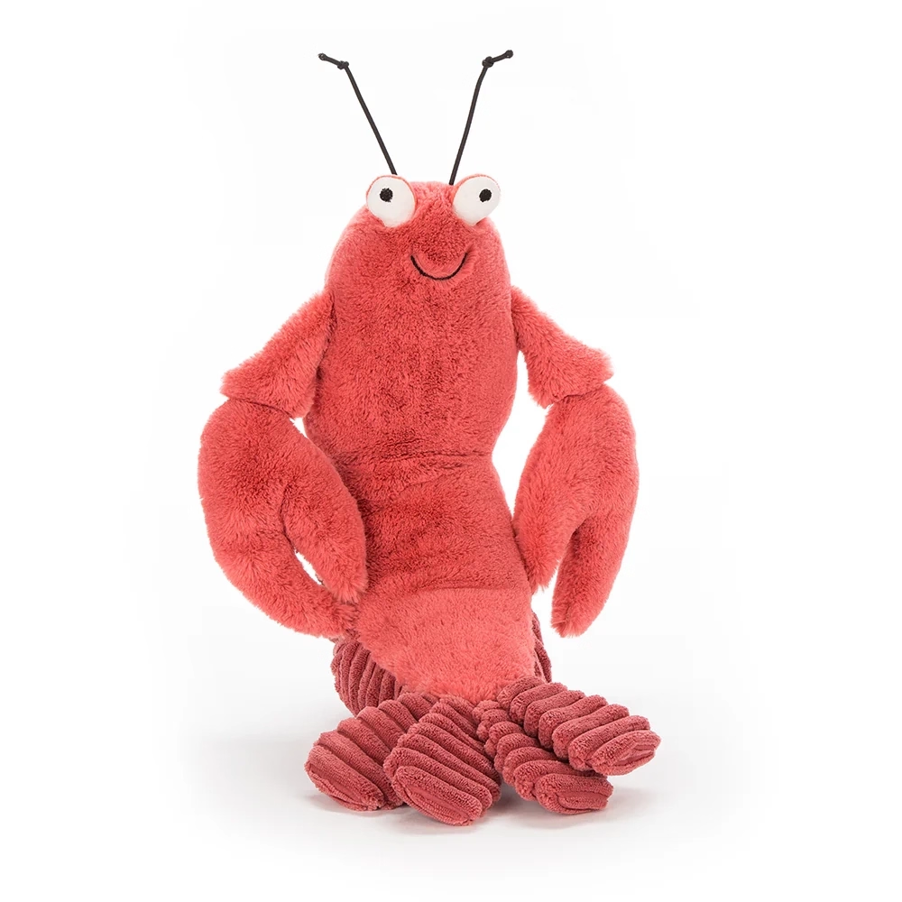 英国Jellycat趣味龙虾拉里趣味玩偶毛绒玩具生日礼物龙虾拉里新品