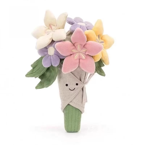 英国Jellycat手捧花玩偶花束毛绒玩具摆件公仔娃娃表白生日礼物