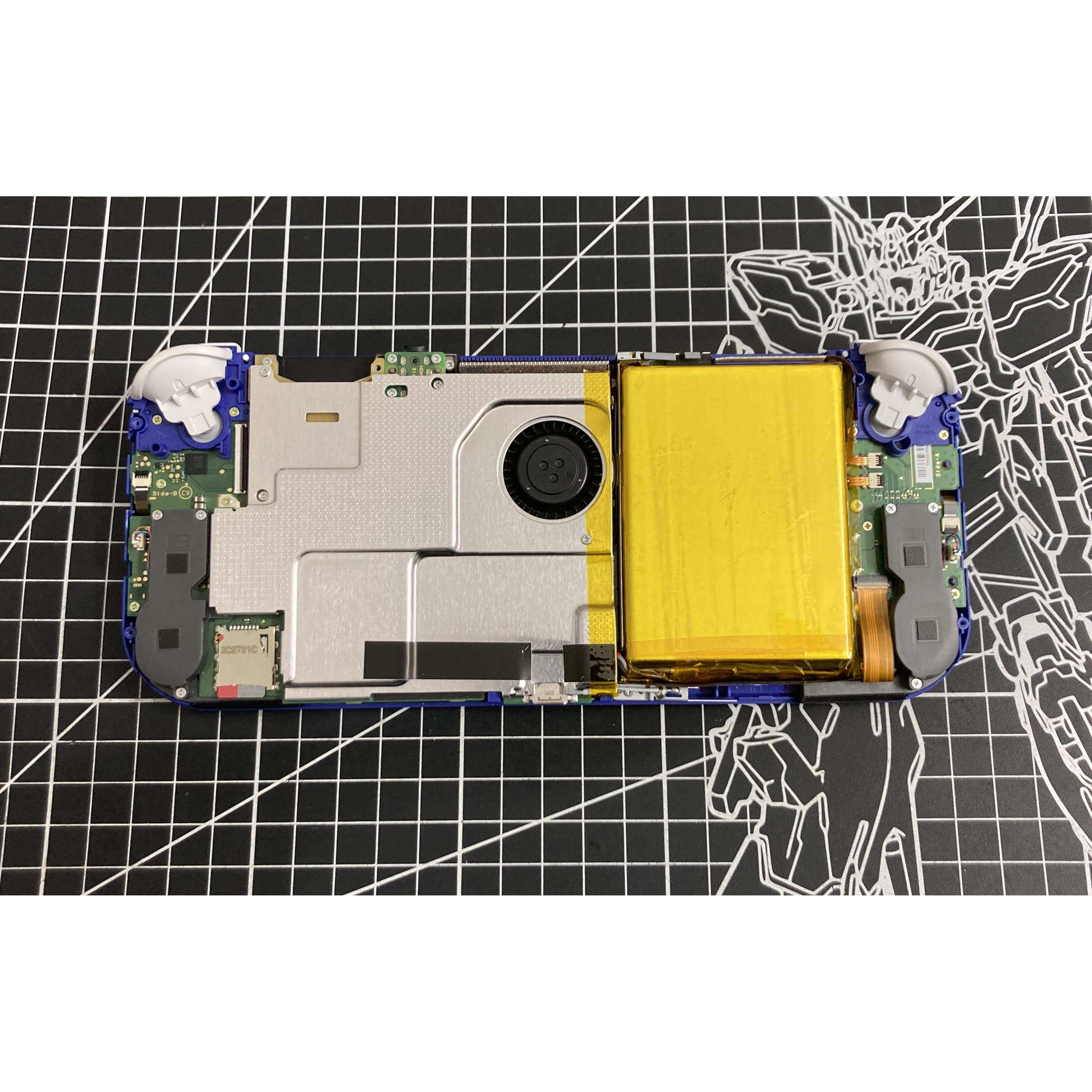 thumbnail for Switch lite battery 6500 mAh to large battery 5500 Hall joystick fully fitted NS OLED NS2