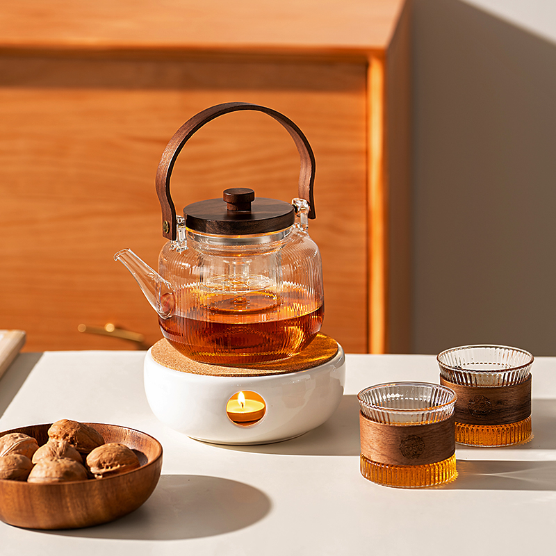 onlycook陶瓷温茶炉蜡烛加热