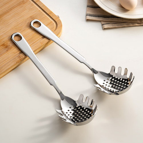 onlycook304不锈钢捞面专用漏勺