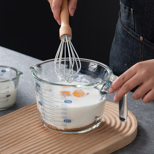onlycook高硼硅玻璃烘焙杯子量杯