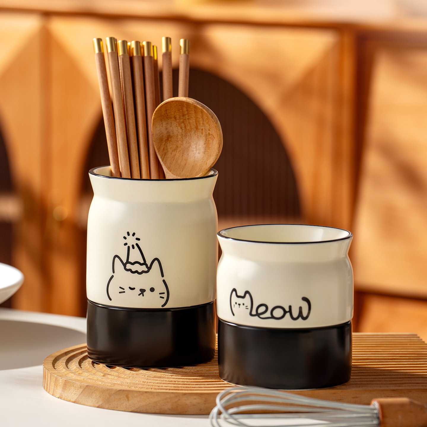 onlycook原创可爱筷子筒沥水筷笼