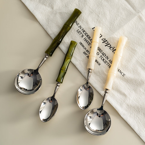 onlycook304不锈钢竹节大圆勺