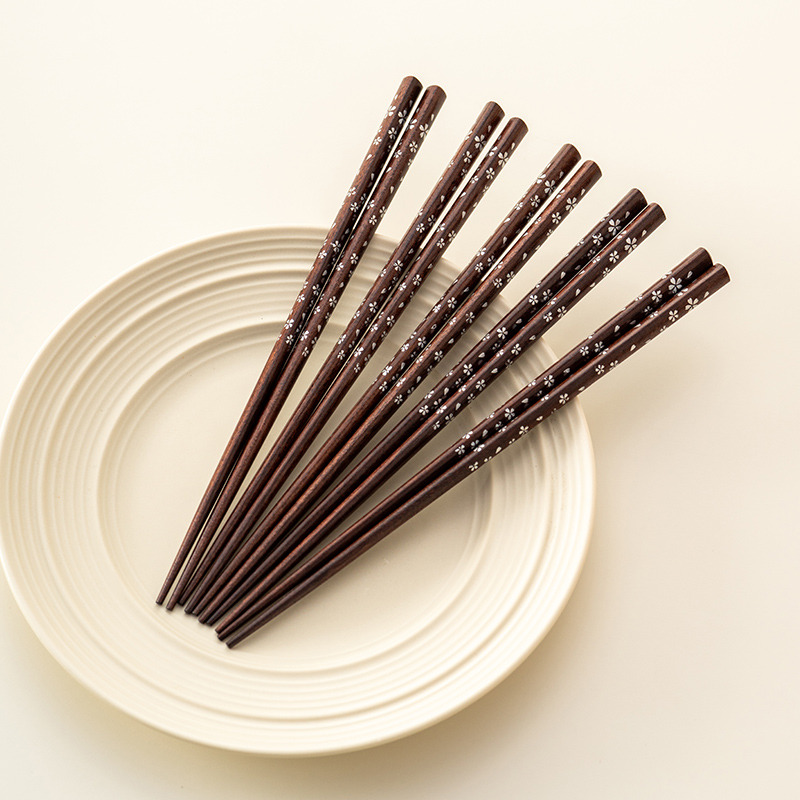 onlycook高颜值樱花木筷子可机洗