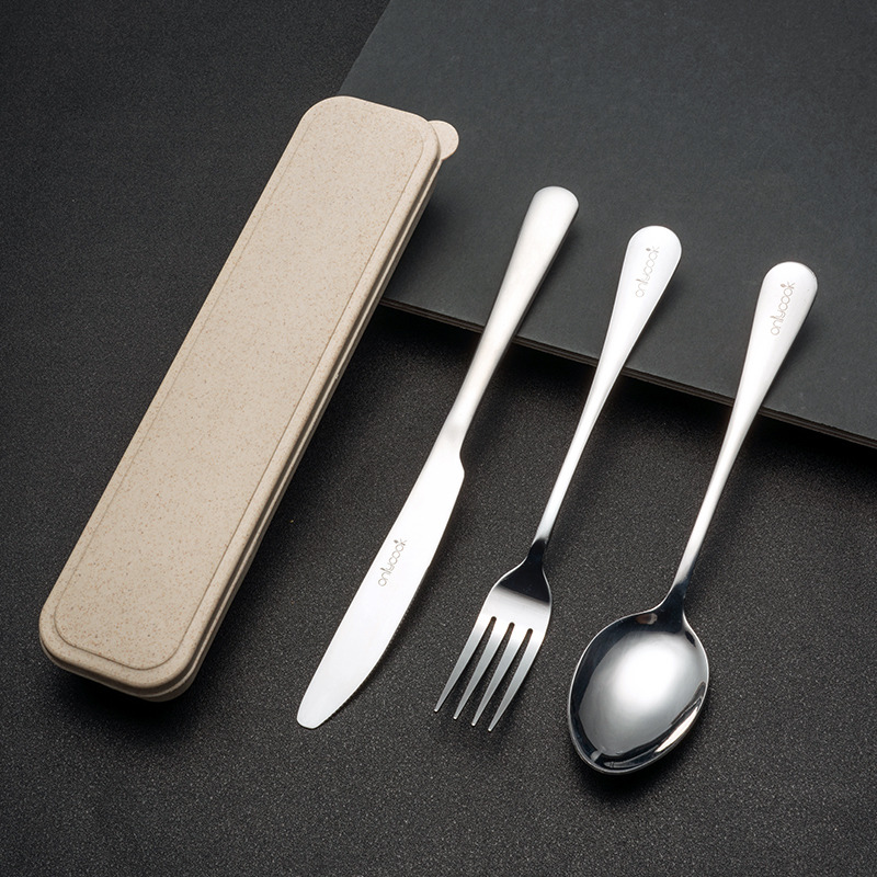 onlycook便携刀叉套装餐具盒