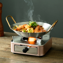 onlycook不锈钢干锅锅具酒精炉子小火锅家用商用卡式炉专用干锅炉
