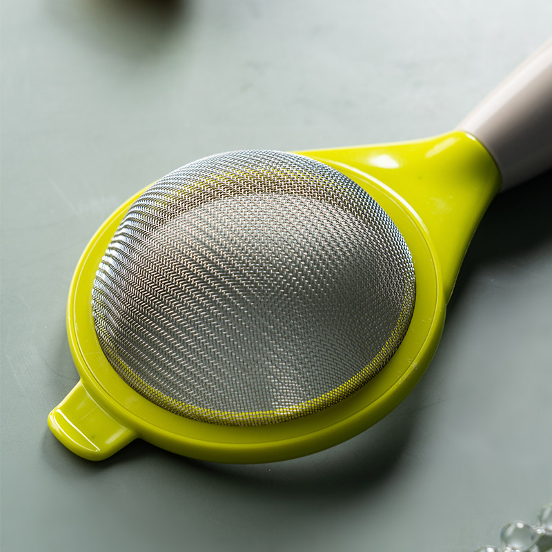 cook家用果汁细网滤网厨房过滤网筛漏勺豆浆滤网中药捞勺30目