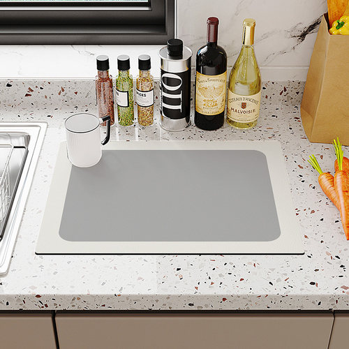 厨房台面垫子洗手台吸水垫防滑