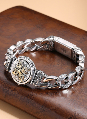 银聚美男S925银无民族风