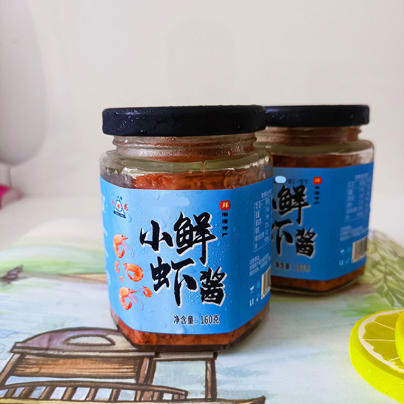 山东烟台龙口水龙海鲜酱小鲜虾酱拌饭海鱼鲅鱼酱160克一瓶装,粮油调味/速食/干货/烘焙,海鲜酱,淘宝优惠券,粉丝福利购,淘宝优惠卷