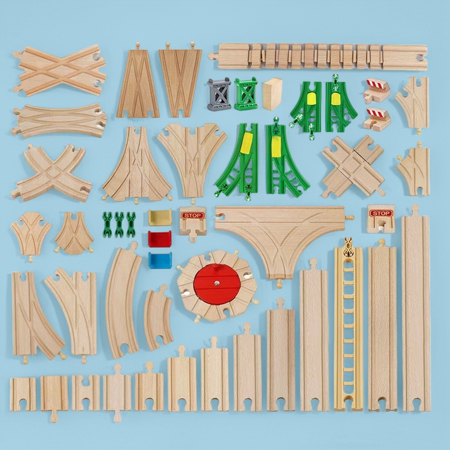 EDWONE轨道火车拼装玩具