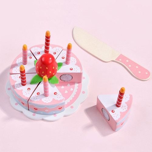 草莓生日蛋糕切切乐过家家