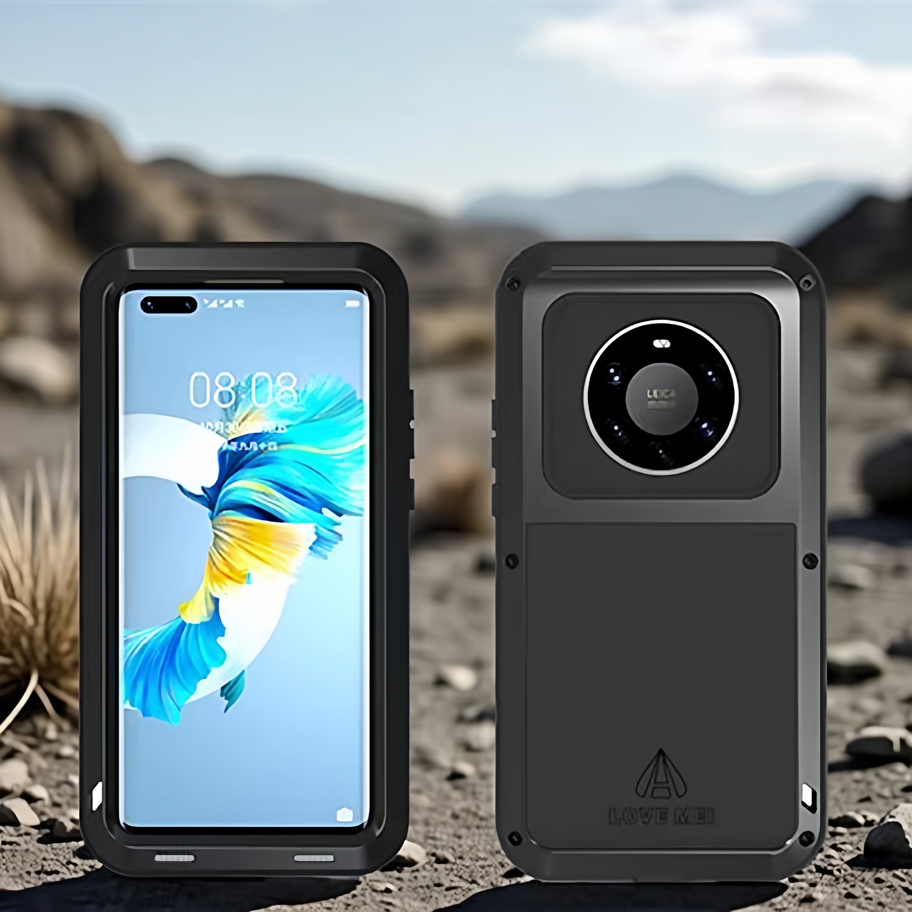 适用华为mate70pro手机壳mate60简约40金属mate30硅胶全包镜头防摔mate50新款mate80promax高级感潮牌保护套