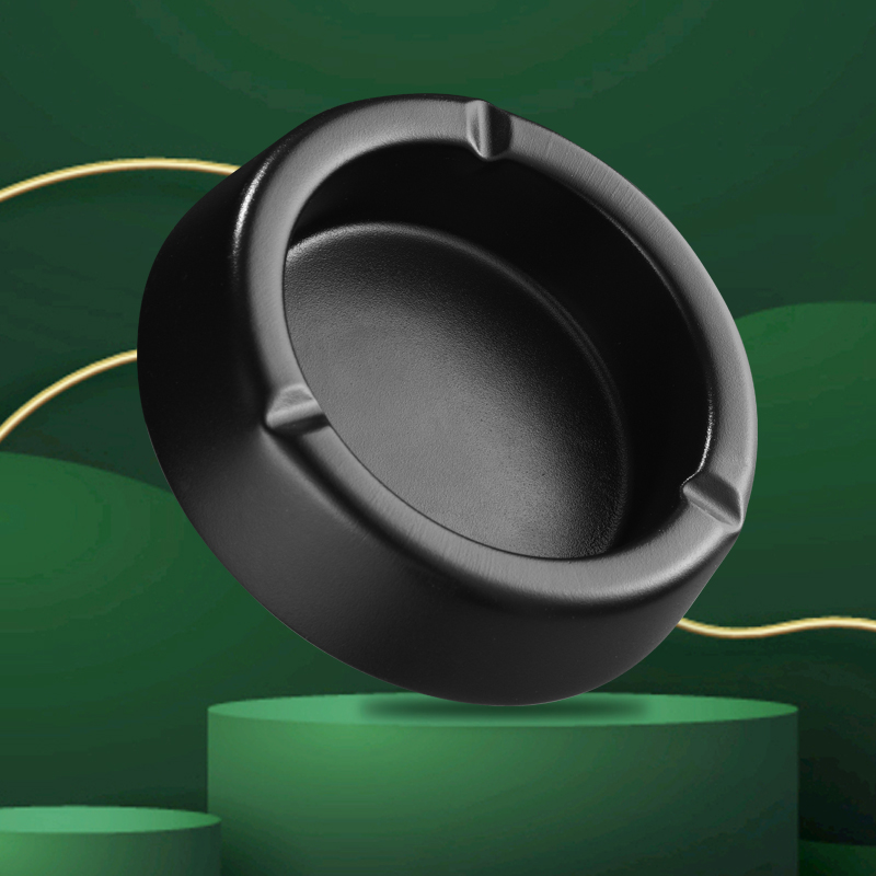 不锈钢烟灰缸创意个性潮流ins简约大号家用酒店办公室KTV网吧定制