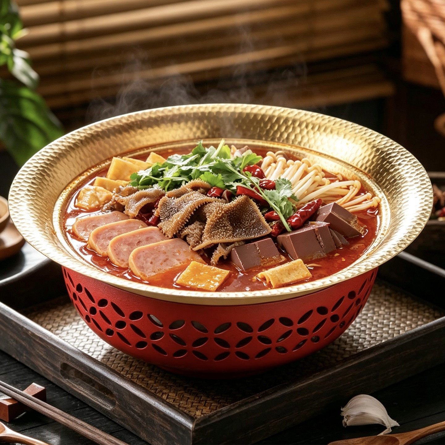麻辣香锅冒菜酒精炉锅具