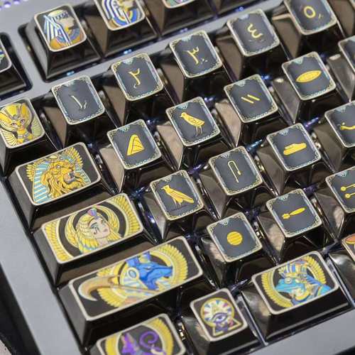 彩钛科技，客制化键盘，钛合金彩钛键帽，纯铜神奇动物