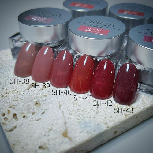 U3美甲 日本 TRINA光疗胶2024新款SH38SH39SH40SH41SH42SH43系列