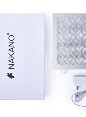 美甲工具 NAKANO插电款白色吸尘器大功率24W指甲美甲店专用粉尘机