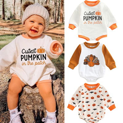 FOCUSNORM 0-24M Halloween Lovely Baby Girls Boys Sweatshirt