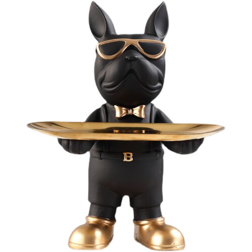Bulldog Animal Figurines,Home Decoration Accessories,Table O