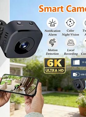 Security Camera Pro 4K FullHD WiFi Surveillance With 2 Way